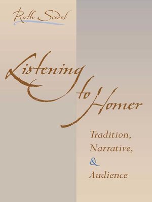 cover image of Listening to Homer